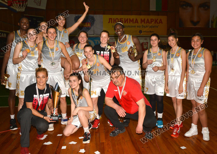 Шампионска титла за Хасково и в баскетбола