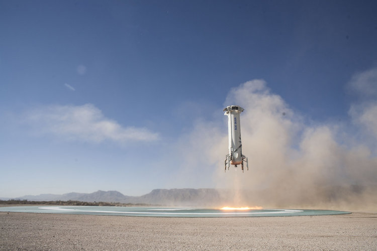 Blue Origin на Джеф Безос направи следващата крачка към Марс (видео)