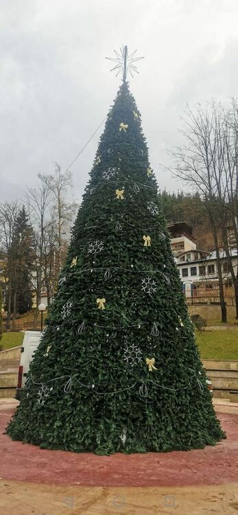 Тази вечер грейва елхата на стария център в Смолян