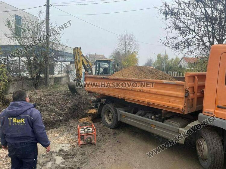 Спукана тръба до СБА пресуши чешмите в няколко Хасковски квартала