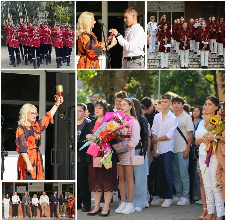 Първият учебен час за ботевци започна!