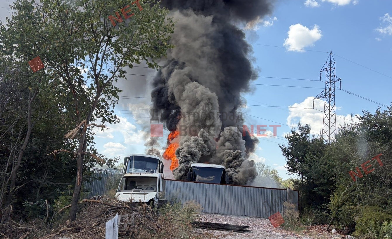 Пожарът в автоморгата край Димитровград разкри нерегламентирана дейност